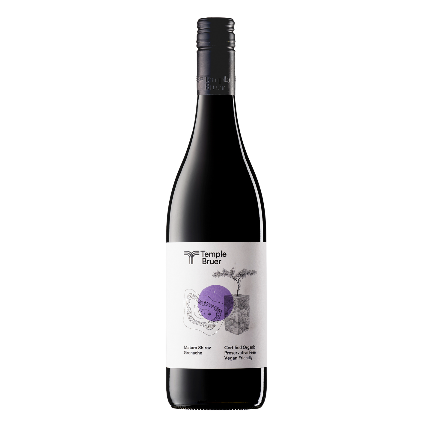 Temple Bruer Wines Organic Mataro Shiraz Grenache 2021 - Preservative ...